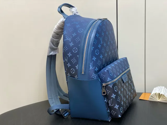 Louis Vuitton City Steamer Monogram Eclipse Blue Mochila Casual 5