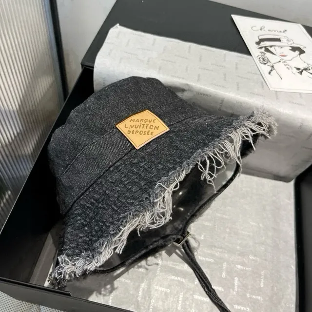 Louis Vuitton Denim Frayed Brim Bucket Hat 2
