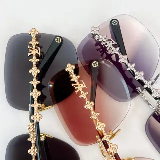 Louis Vuitton Chaîne Fleur Monogramme Lien Floral Lunettes de soleil