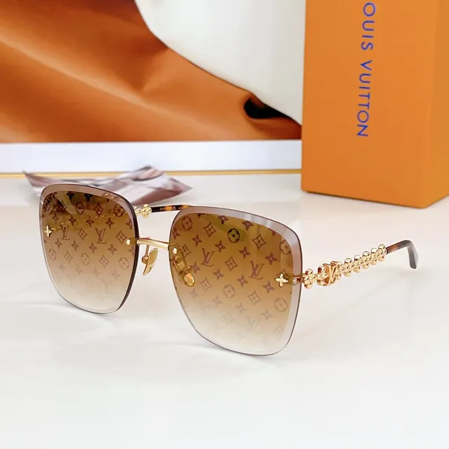 Louis Vuitton Flower Chain Monogram Floral-Link Sunglasses 4