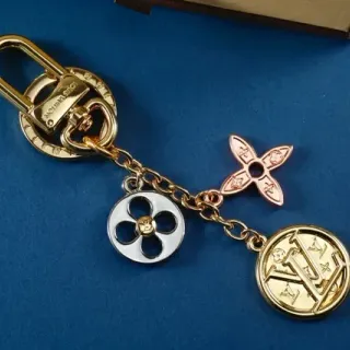 Louis Vuitton Gold Silver Multi-Charm Metallic Bracelet
