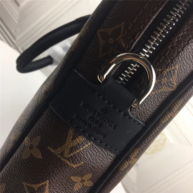 Louis Vuitton Gray Black Damier Graphite Canvas Structured Rectangular Silhouette Boston Bag 4