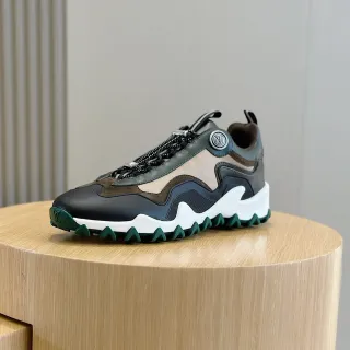 Louis Vuitton LV Trail Multi-Panel Black Beige Green Chunky Sneakers