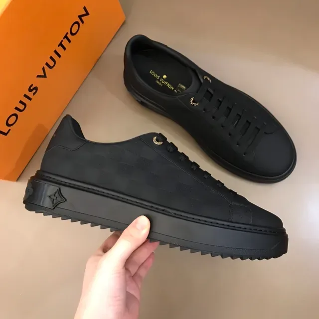 Louis Vuitton LV Trainer Black Lifestyle Sneakers 2