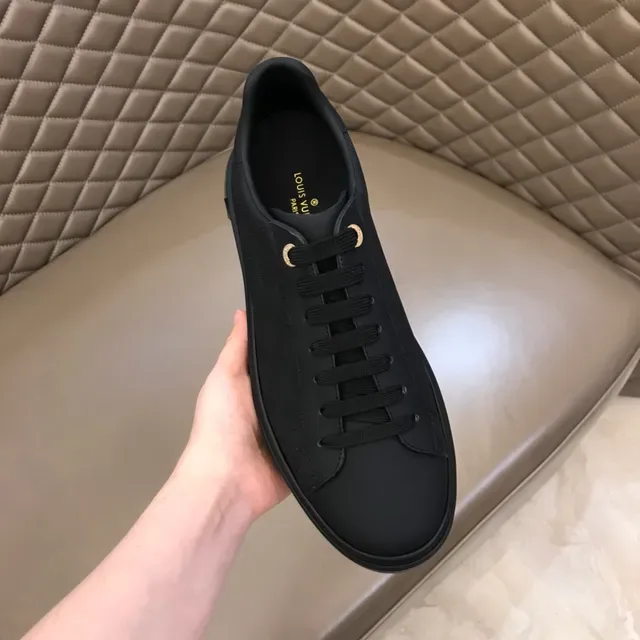 Louis Vuitton LV Trainer Black Lifestyle Sneakers 7