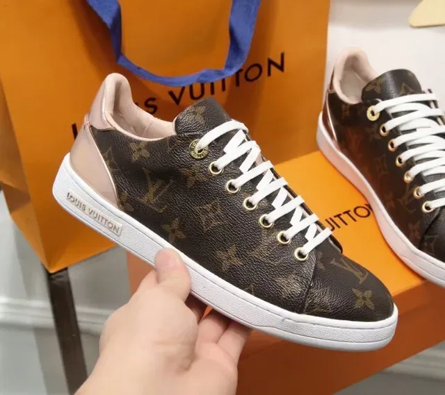 Louis Vuitton LV Trainer Brown White Monogram Canvas Cupsole Lifestyle Sneakers 3