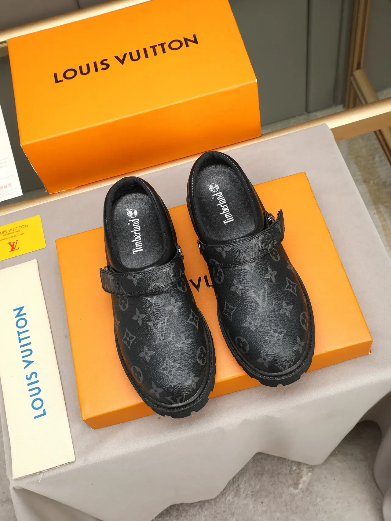 Louis Vuitton Monogram Toile Bride Sabot Chaussure Casual 2