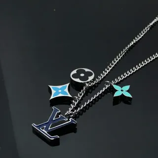 Louis Vuitton মাল্টি-চার্ম এনামেল নেকলেস