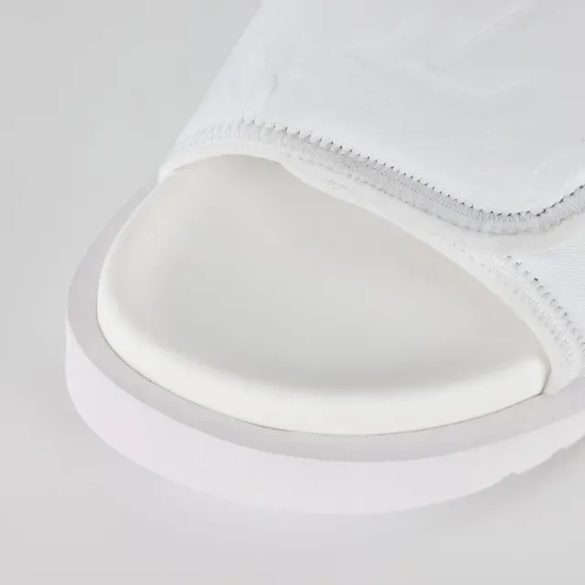 Louis Vuitton Run Away Slide أبيض Monogram جلد نعال 5