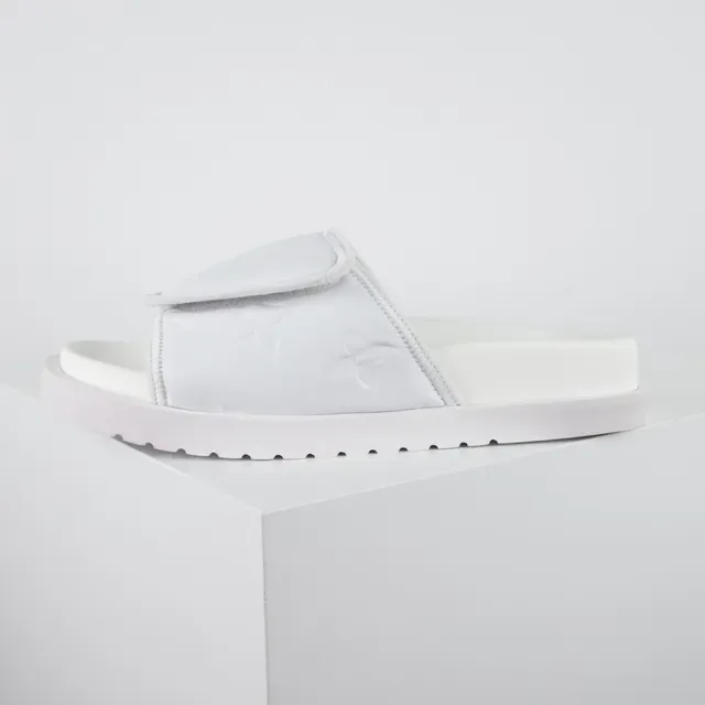 Louis Vuitton Run Away Slide أبيض Monogram جلد نعال 9