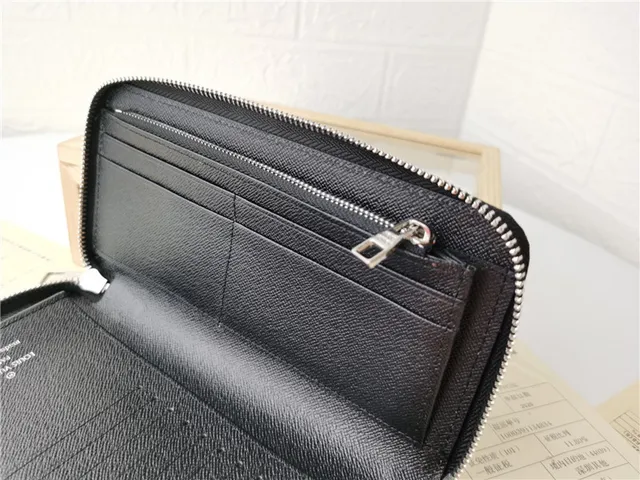 Louis Vuitton Zippy Wallet noire Monogram Empreinte portefeuille long 12