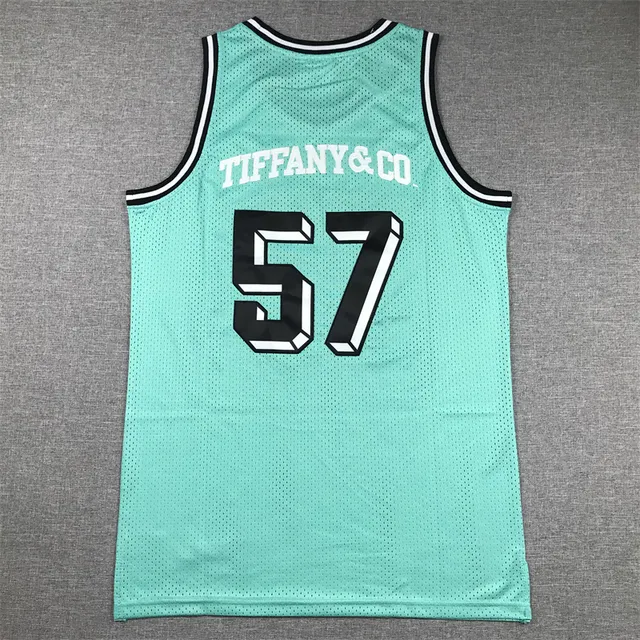 Mitchell & Ness Tiffany 57 薄荷色网眼篮球球衣 3