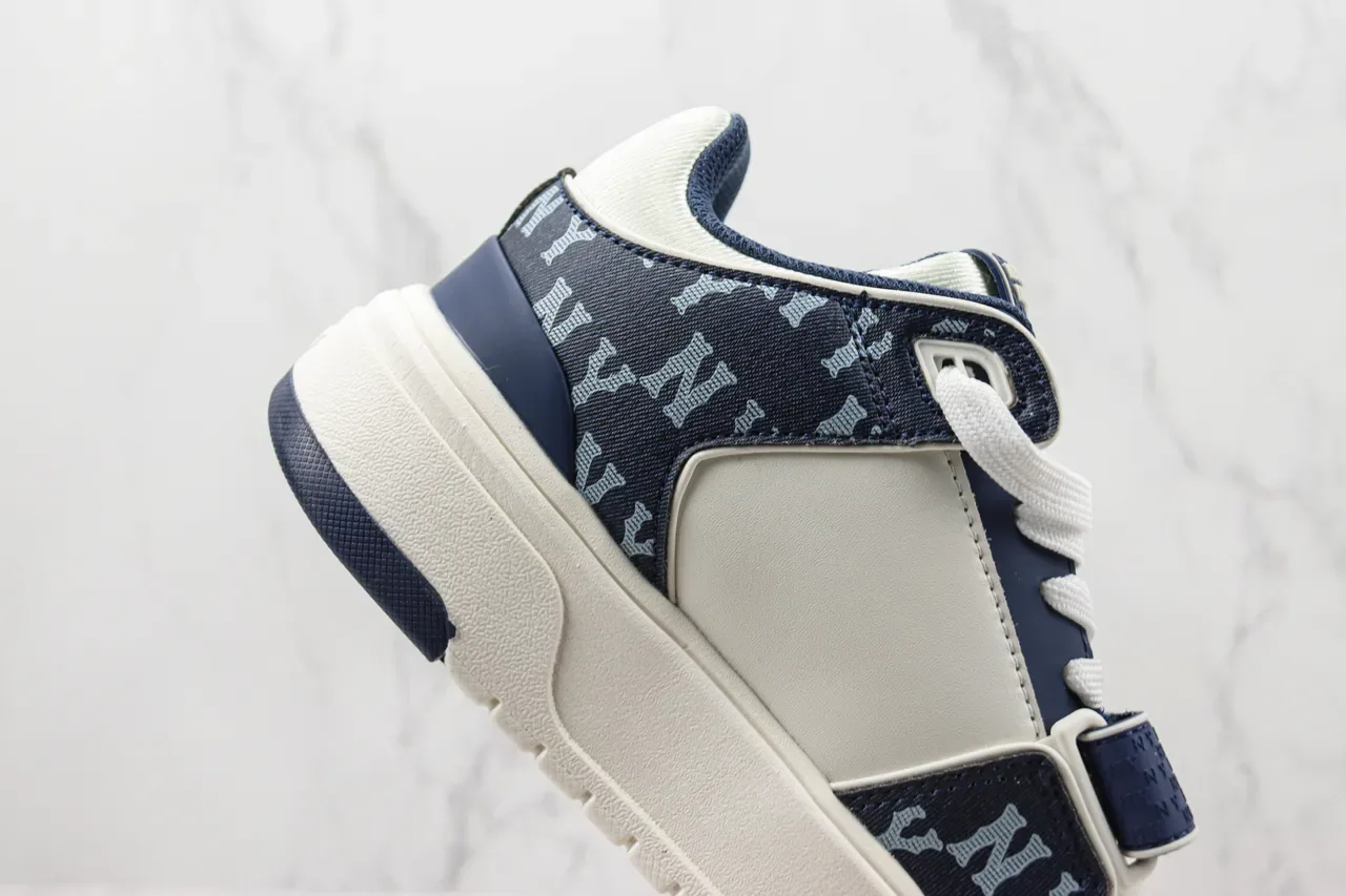 Mitchell & Ness New York Yankees Monogram Sneakers Plateforme Lifestyle 5