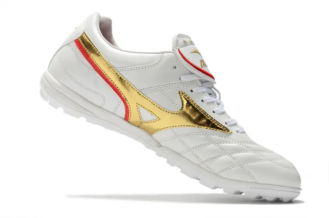 Mizuno Morelia Neo Gold White Turf Soccer Shoes 24