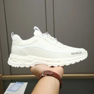 Moncler White Chunky Sole Lifestyle Sneaker