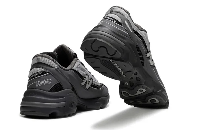 New Balance 1000 ধূসর কালো চংকি স্নিকার 3