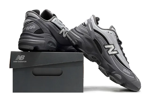 New Balance 1000 ধূসর কালো চংকি স্নিকার 6