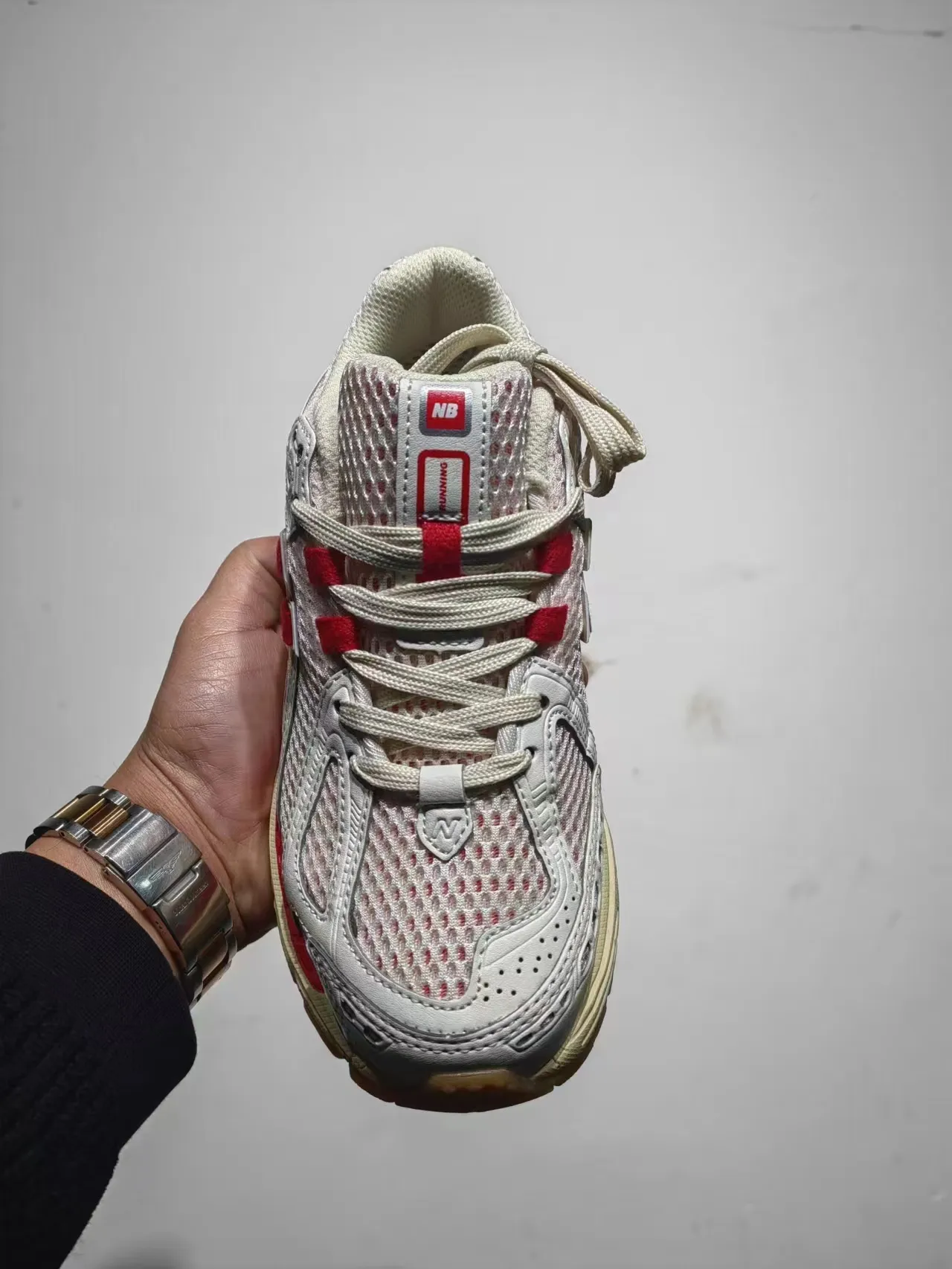 New Balance 1906R blanc rouge beige Chaussures de course 4