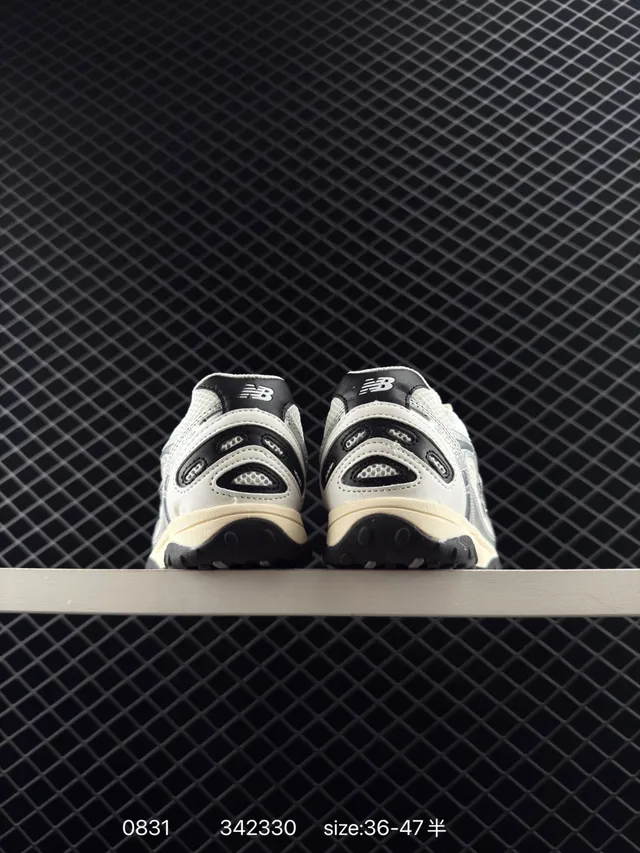 New Balance 204 Series Tênis de sola grossa Off-White e cinza 3
