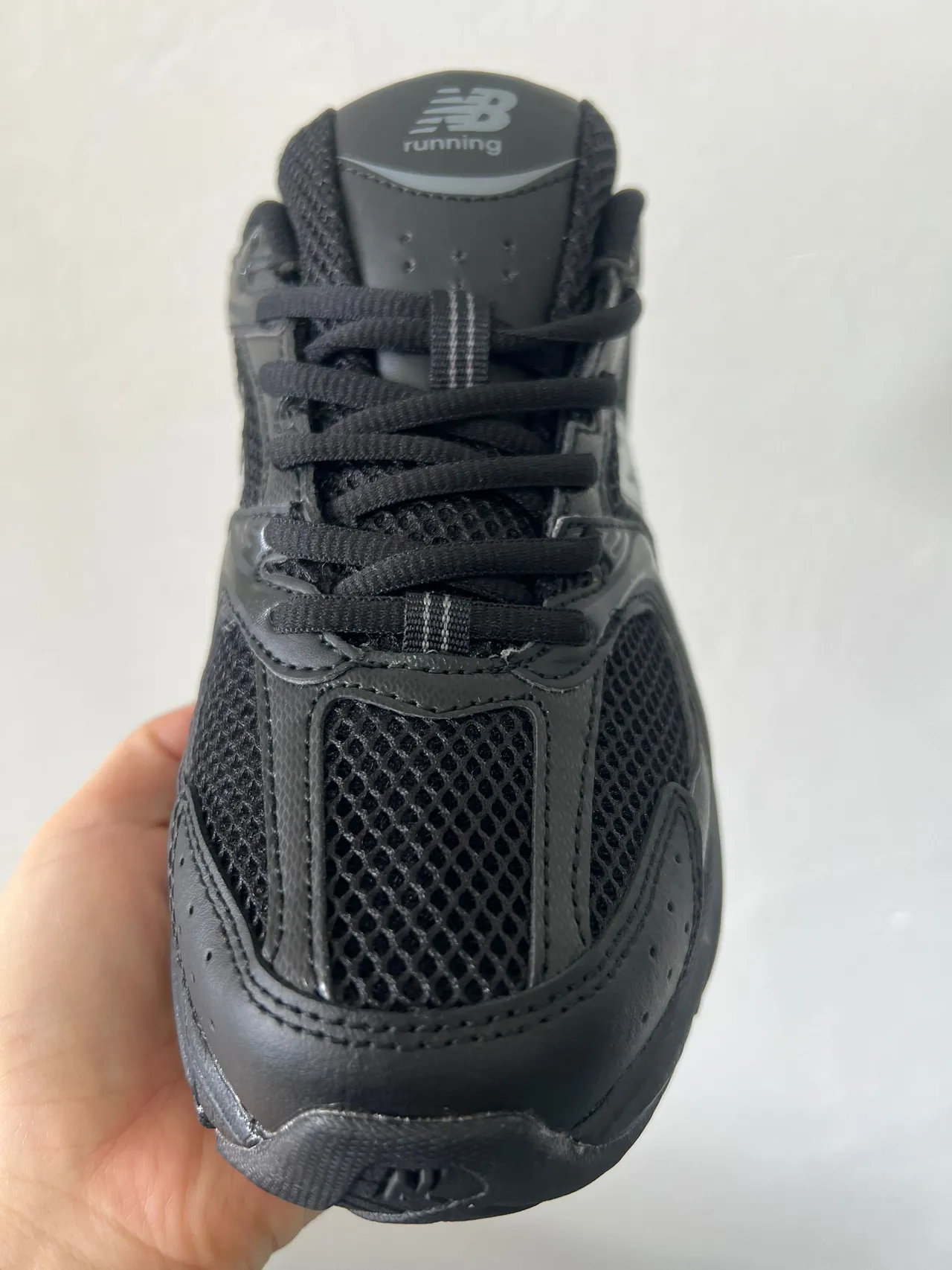 New Balance 530 Black Mesh and Synthetic Lifestyle Sneakers 3