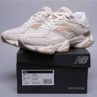 New Balance 9060 বেইজ এবং পিঙ্ক লাইফস্টাইল স্নিকার