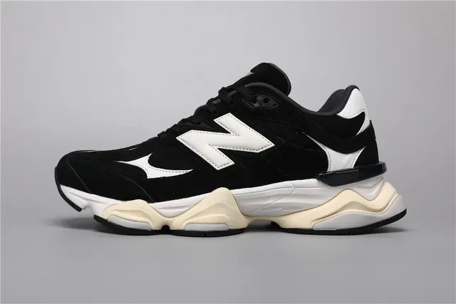 New Balance 9060 কালো সাদা ক্রিম লাইফস্টাইল স্নিকার 9