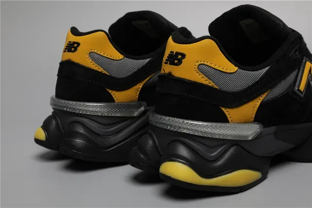 New Balance 9060 Black Yellow Lifestyle Sneakers 2
