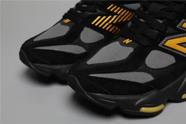 New Balance 9060 Black Yellow Lifestyle Sneakers 4