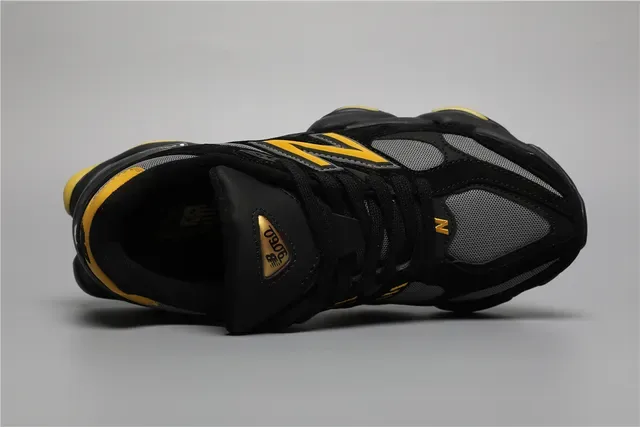New Balance 9060 Black Yellow Lifestyle Sneakers 7