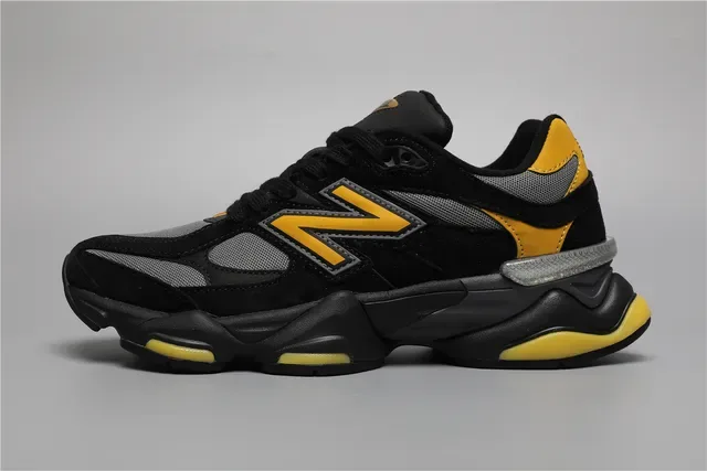 New Balance 9060 Black Yellow Lifestyle Sneakers 9