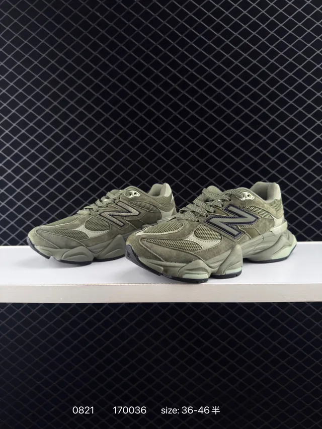 New Balance 9060 ऑलिव ग्रीन मोटी सोल वाली चंकी स्नीकर 2
