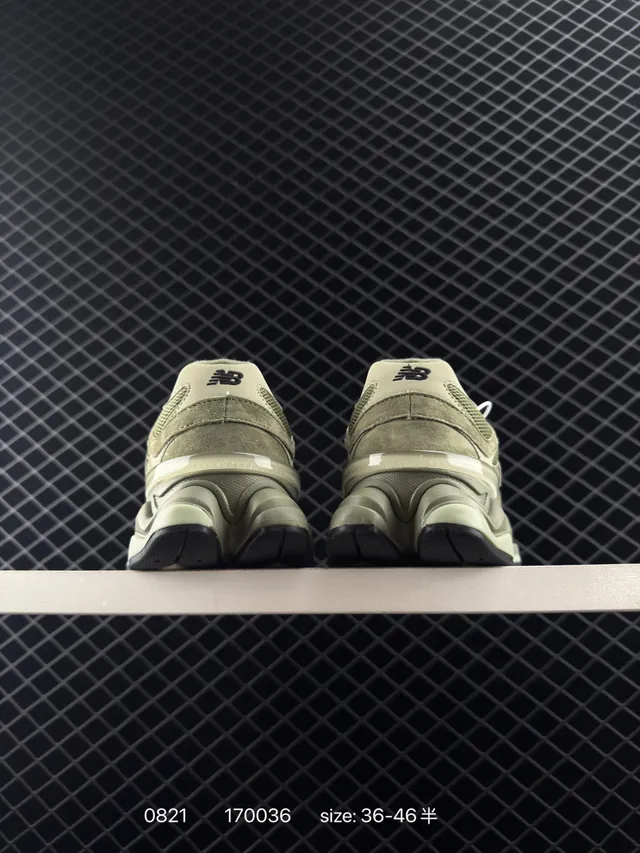 New Balance 9060 ऑलिव ग्रीन मोटी सोल वाली चंकी स्नीकर 3
