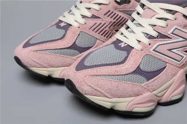 New Balance 9060 Sneakers Lifestyle Rose Gris 4