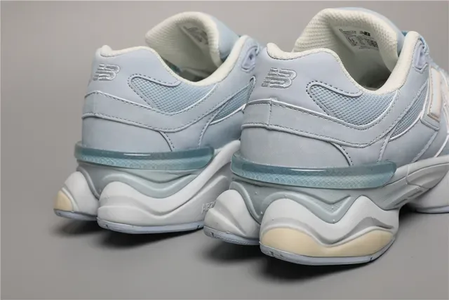 New Balance أزرق أبيض Chunky Retro Runner علوة شبكي-اصطناعي في طبقات حذاء رياضي نمط حياة 2