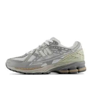 New Balance ग्रे बीज मेश एवं सिंथेटिक ओवरले अपर रिफ्लेक्टिव स्ट्राइप डिटेलिंग रनिंग जूते