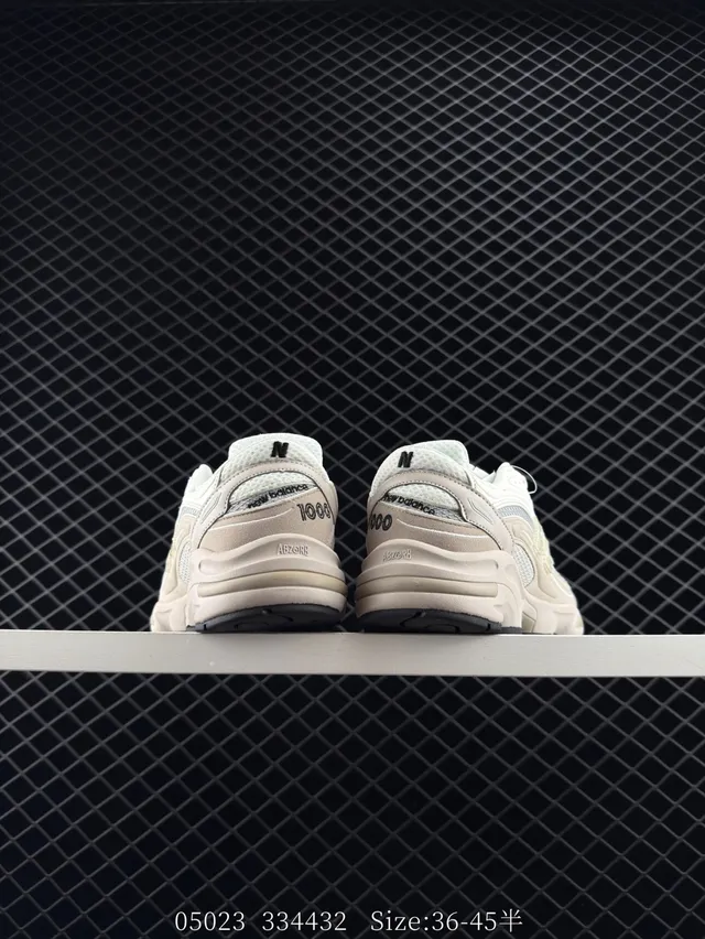New Balance M0 भूरा ग्रे बहुस्तरीय फोम मिडसोल रेट्रो डैड शू सिल्हूट चंकी स्नीकर्स 4
