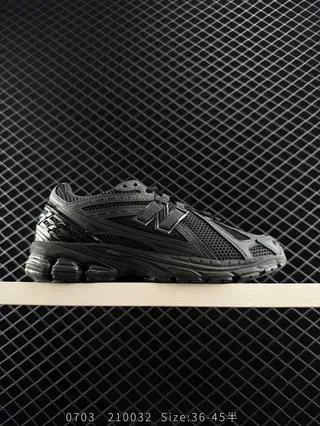 New Balance M1906 কালো একরঙা রেট্রো রানার সিলুয়েট লাইফস্টাইল স্নিকার্স 2