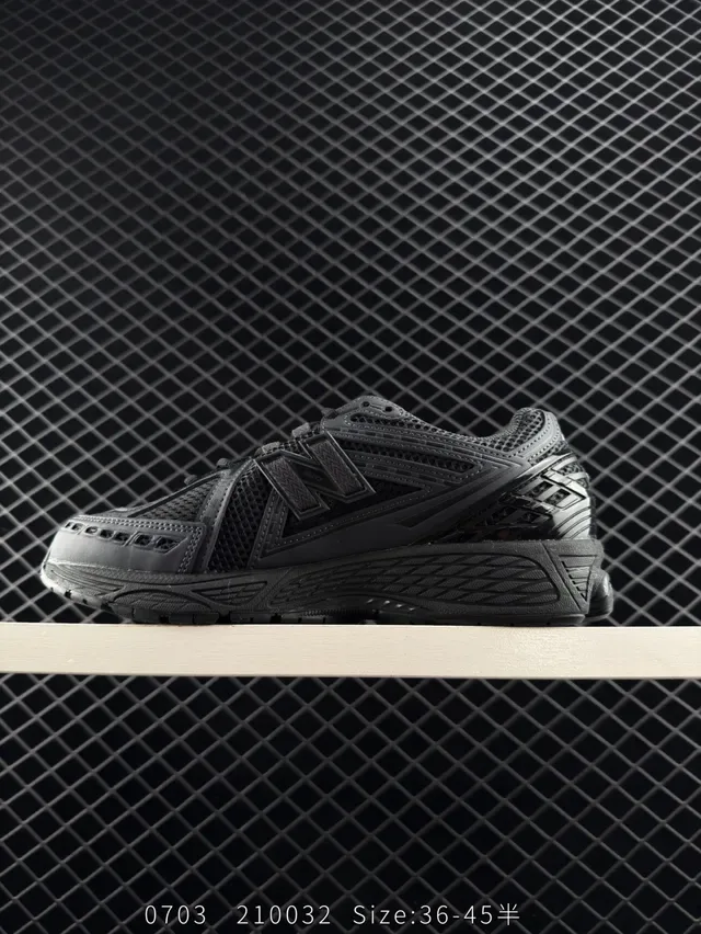New Balance M1906 কালো একরঙা রেট্রো রানার সিলুয়েট লাইফস্টাইল স্নিকার্স 6