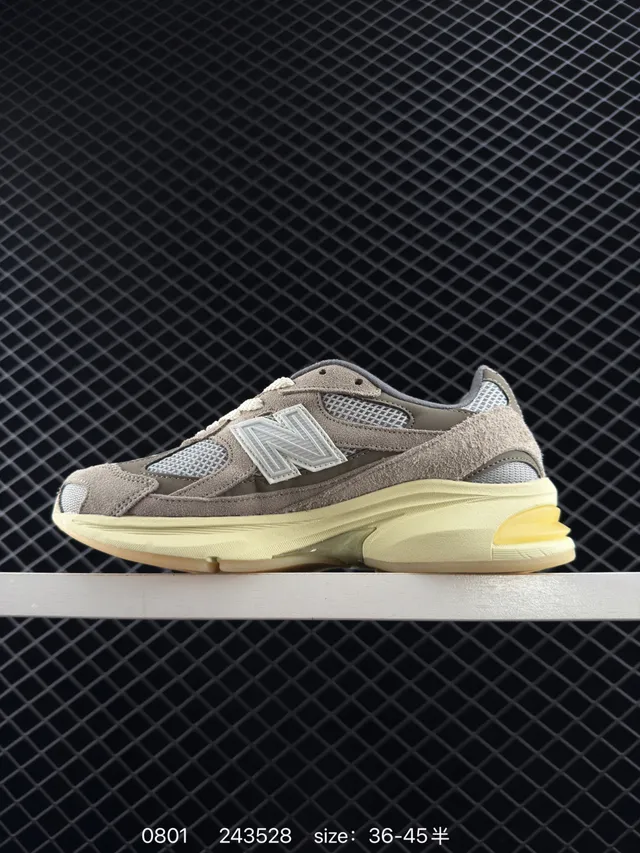 New Balance M2010 Beige Green Mesh Chunky Sneakers 4