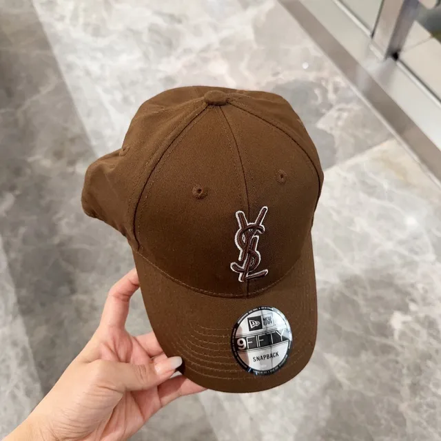 New Era 9FIFTY Snapback 棕色刺绣 Logo 棒球帽 3