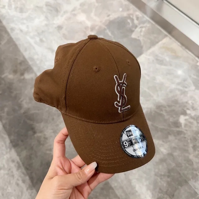 New Era 9FIFTY Snapback 棕色刺绣 Logo 棒球帽 5