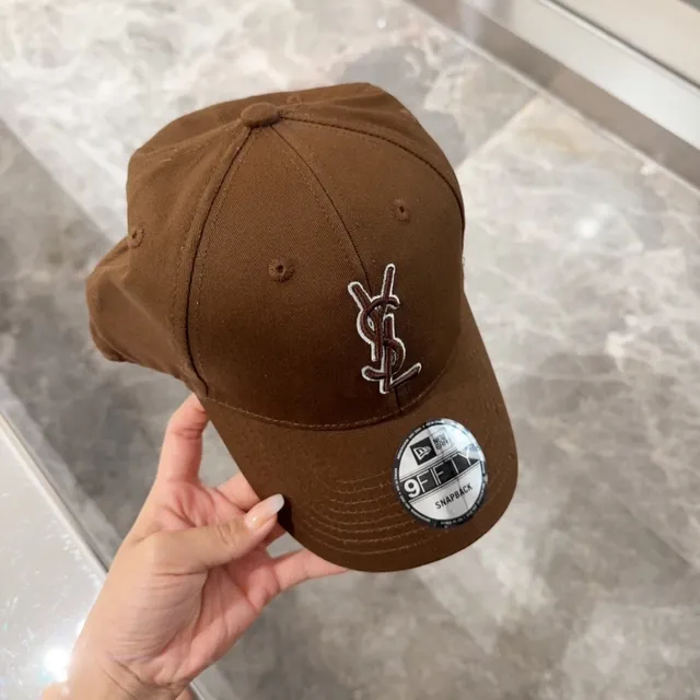 New Era 9FIFTY Snapback 棕色刺绣 Logo 棒球帽 8