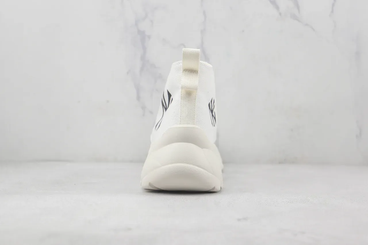 New Era NY Logo Sneaker High Top en Toile Style de Vie 9