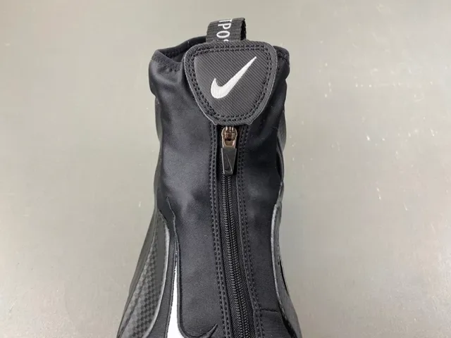 Nike Air Foamposite One Black Zipper Closure Basketball Shoes 6