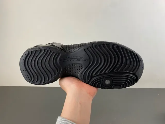 Nike Air Foamposite One Black Zipper Closure Basketball Shoes 10