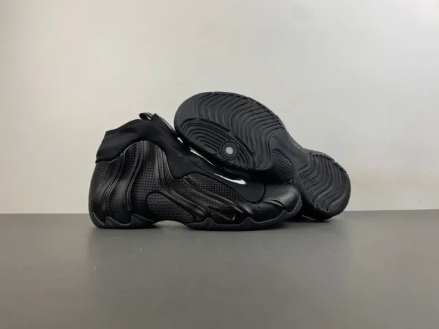Nike Air Foamposite One Black Zipper Closure Basketball Shoes 13