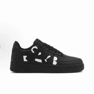 Nike Air Force 1 Baskets Lifestyle Noires et Blanches Basses