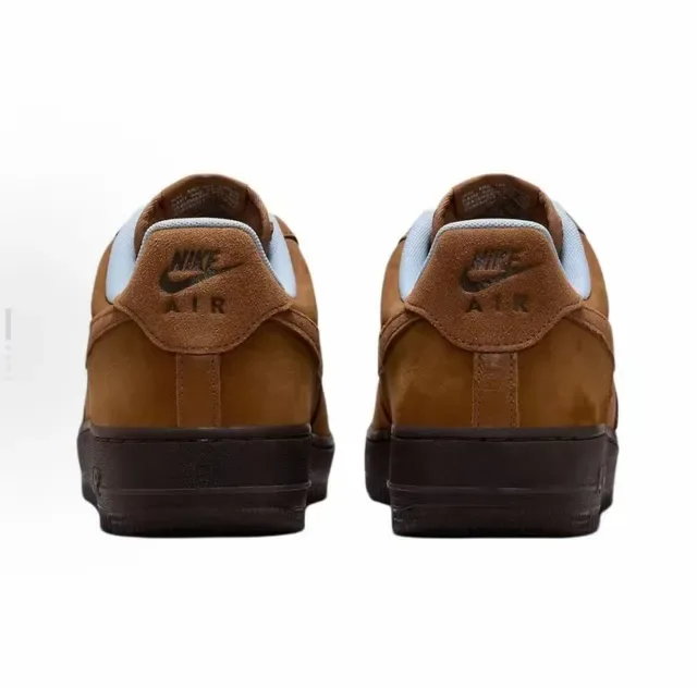 Nike Air Force 1 Chaussures Lifestyle en Daim Marron 5