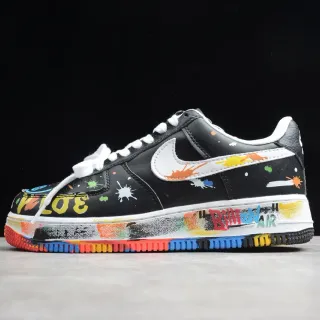 Nike Air Force 1 حذاء رياضي أسلوب حياة متعدد الألوان بالرذاذ