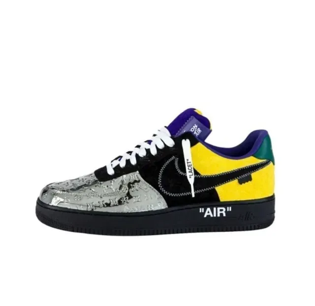 Nike Air Force 1 x Off-White Multicolor Deconstructed Lifestyle Sneakers 1